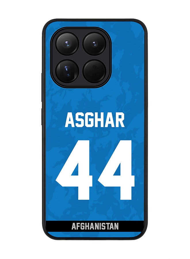For Xiaomi 15T Case,Slim fit Camera Protection, Shockproof Thin Phone cover  - Afghanistan Asghar Afghan, Jersey No 44